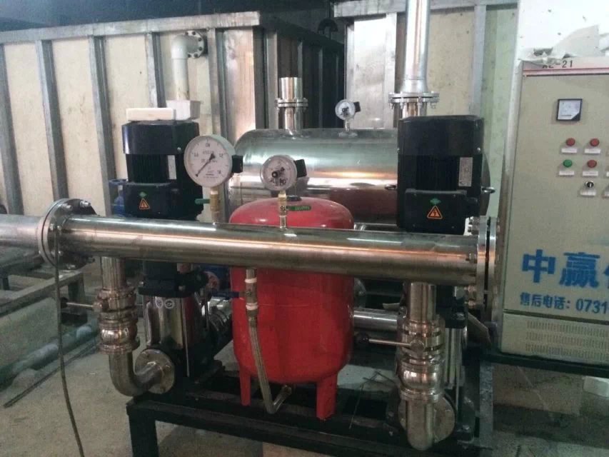 江西雄鷹房地產(chǎn)開發(fā)有限公司采購5.5KW、7.5KW兩用一備無負壓供水設(shè)備兩套