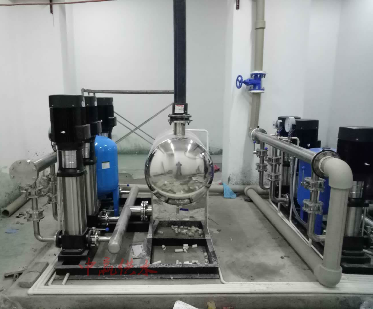 Non-negative pressure stainless steel water supply equipment and other water equipment realize resource sharing and complementary advantages